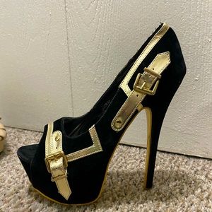 Two new 6” heels never been worn